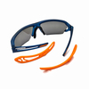 Gafas de sol deportivas polarizadas Anti-ultravioleta para hombre, gafas de sol personalizadas con patillas intercambiables para mujer, gafas de sol impermeables para escalada