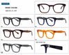 Marcos de anteojos de acetato de gran tamaño Gensun Eyewear Gafas de lectura Fabricantes Gafas de lectura personalizadas en línea