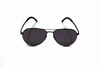 Gafas de sol grises ovaladas Fabricantes de gafas de sol personalizadas Gafas de sol impresas personalizadas