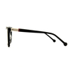 Build Your Own Sunglasses Company Spring Temple Gafas de sol de tira blanca de acetato negro Gafas de sol clásicas de lujo