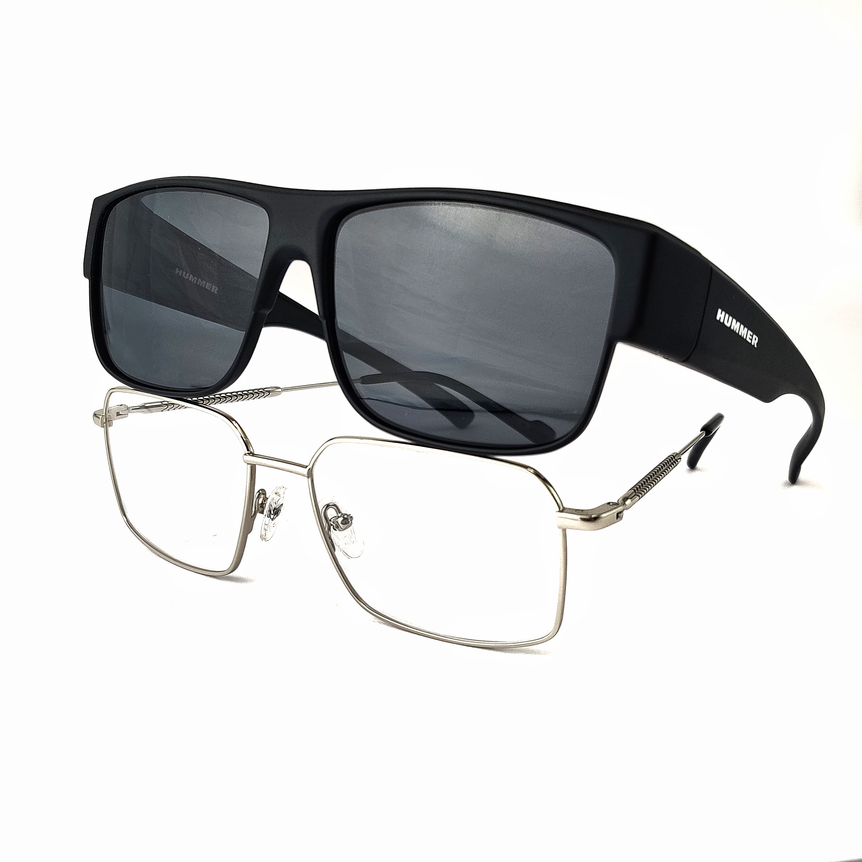 Ajuste sobre gafas de sol Polarizadas Fitover Alibaba Gafas de sol Fabricante Gafas de sol graduadas personalizadas