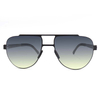 Gafas de sol de acero inoxidable con gradiente de bisagra gratis Empresas de gafas en línea Fabricantes de gafas