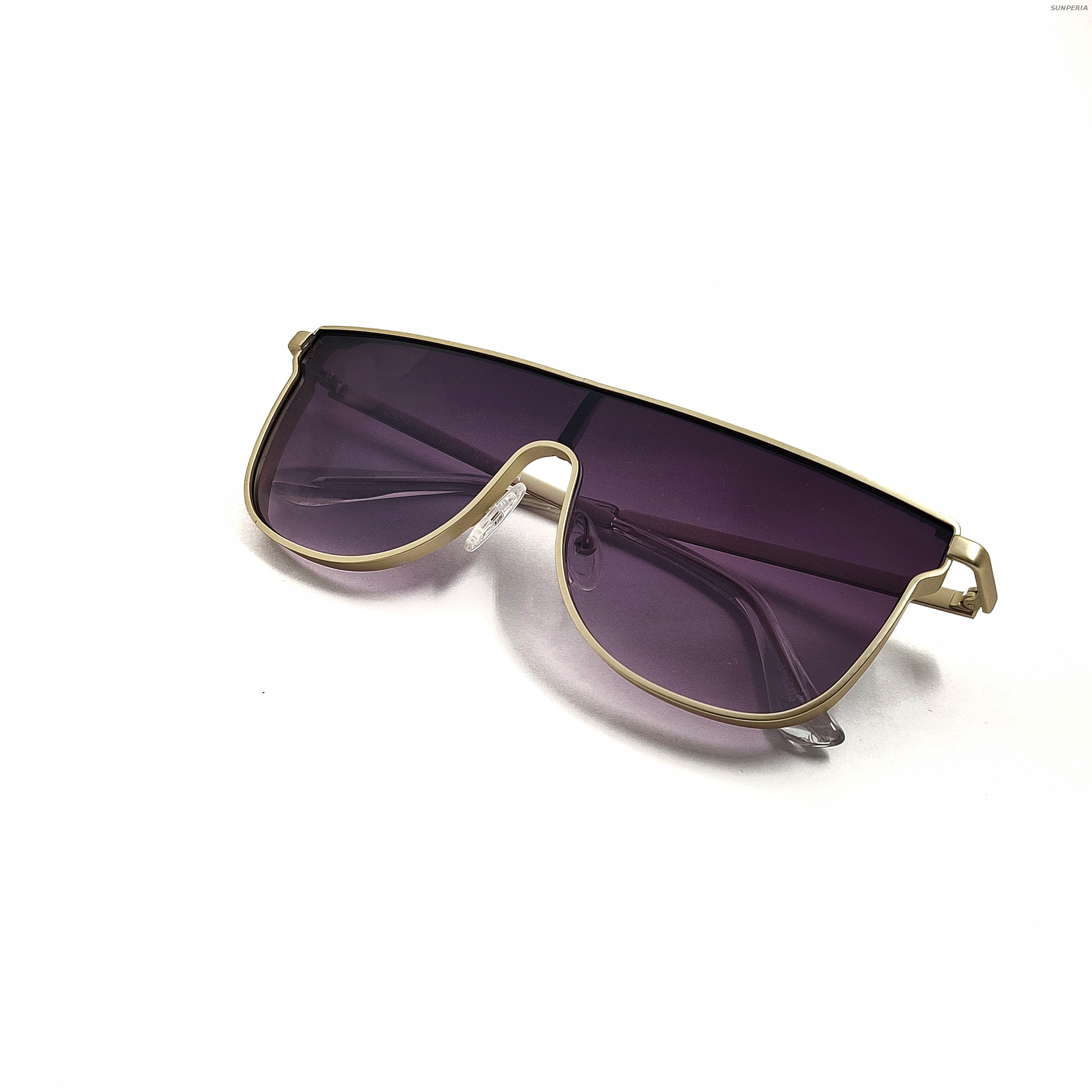 Montura de gafas Gafas de sol personalizadas Logotipo con tonos de Moq bajos Gafas de sol River Acero inoxidable Lunettes De Soleil Femme
