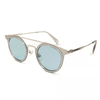 Gafas de sol de moda 2022 para mujer, gafas de sol exquisitas de Metal, gafas de sol de madera OEM Unisex